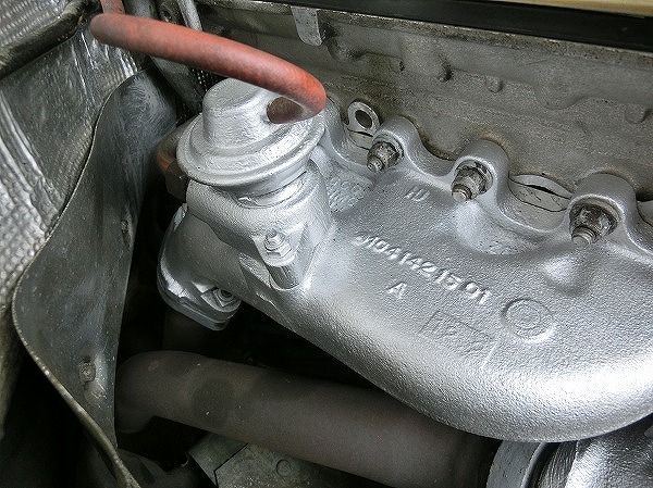 W124 AMG3.4ワイドバージョン エキマニ脱着塗装編