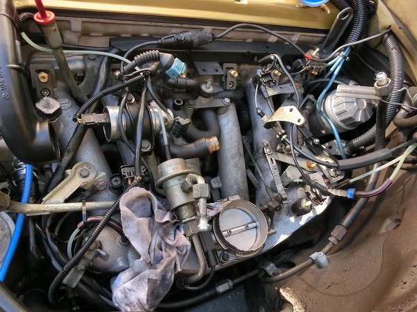 W124 AMG3.4ワイドバージョン フェールデスビＯ／Ｈ・インジェクター交換編