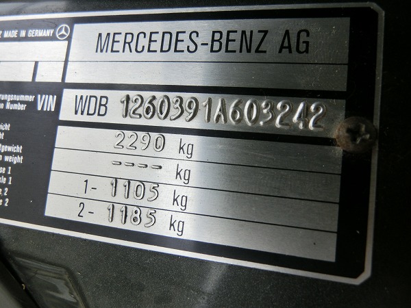 希少車 W126 560SEL セレブレーション限定車　レストア　