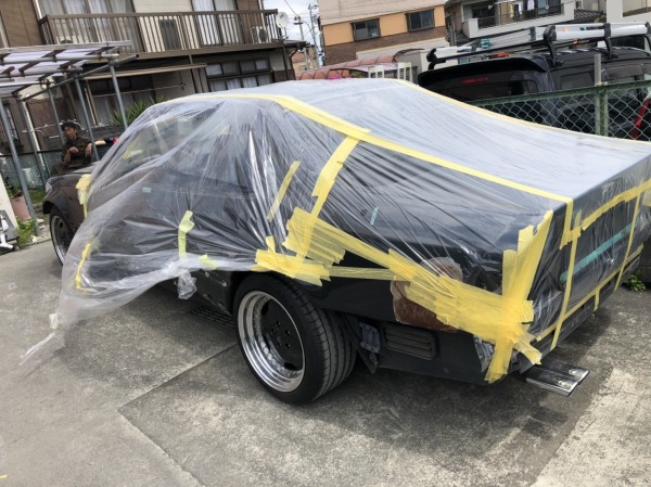 【千代田区T様　W124　AMG300CE　3.4　ワイドバージョン　レストア　全塗装・鈑金その１編】