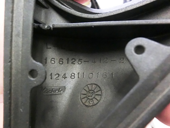 300TE AMG E36Tワイド仕様　レストア　ドアミラーゴムカバー交換編