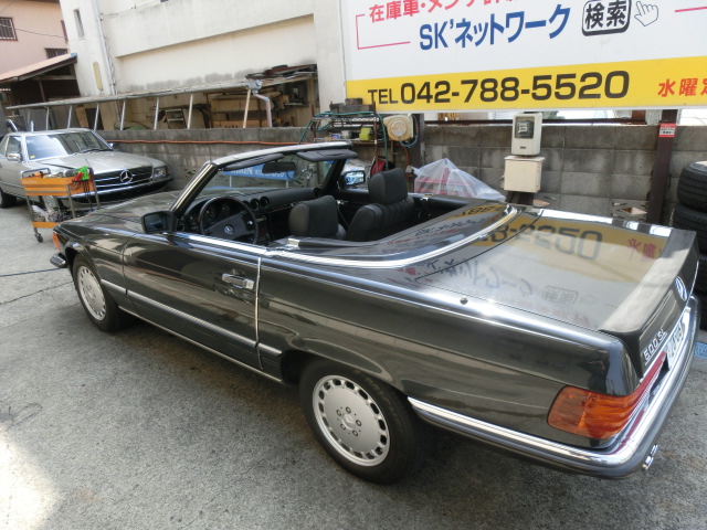 88年式 ベンツ 500SL 当社レストア車 【中古】